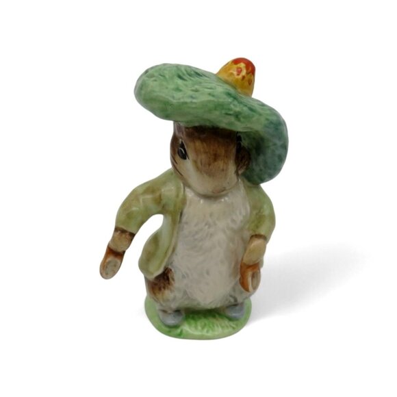 BESWICK Beatrix Potter Benjamin Bunny England Porcelain Vintage Figurine - Picture 1 of 11